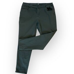 Olive Green Skinny Jeans